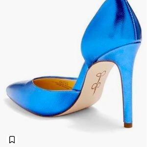 Jessica Simpson Paryn blue heels size 9M